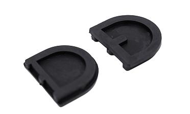 Комплект резинок под стекло 8 мм (4+4 мм), для стеклодержателей k038, k039, k218 купить в Челябинске