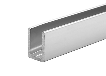 Профиль для душевых перегородок алюминиевый опорный купить в Челябинске