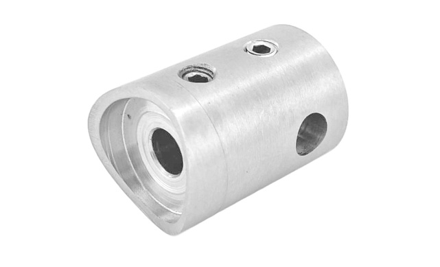 Зажимы для троса Ø6 мм, 22х30 мм, под Ø42.4 мм, шлифованный (AISI 304) k267-2 2 Зажимы для троса Ø6 мм, 22х30 мм, под Ø42.4 мм, шлифованный (AISI 304) k267-2 2