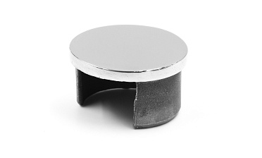 Заглушка для поручня с пазом Ø42.4 мм, 5х34 мм полированная (AISI 304) k099-3  купить в Челябинске Заглушка для поручня с пазом Ø42.4 мм, 5х34 мм полированная (AISI 304) k099-3  купить в Челябинске