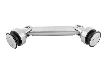 Крепление стекло-стекло, штанга 103 мм, под зенковку tt202-103 SSS купить в Челябинске