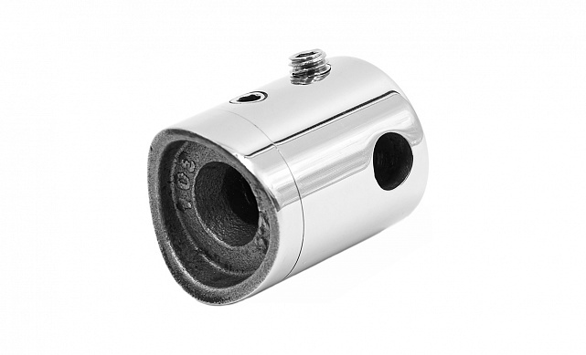 Зажимы для троса Ø5 мм, 22х30 мм, под Ø42.4 мм, полированный, AISI 304, k267-3 Зажимы для троса Ø5 мм, 22х30 мм, под Ø42.4 мм, полированный, AISI 304, k267-3