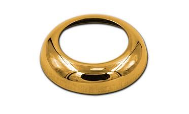 Низ стойки малый Ø38.1 мм, S=0.4 мм, Ø60 мм, полированный, золото k015-88 купить в Челябинске