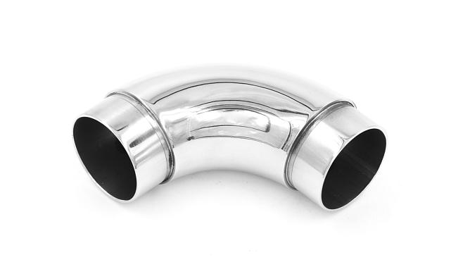 Отвод под Ø38.1 мм, литой, полированный, (AISI 304) k059