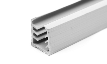 Уплотнитель в поручень с пазом 27х30 для стекла 8+8мм, EPDM (палки по 3м) СЕРЫЙ Фk307-G купить в Челябинске Уплотнитель в поручень с пазом 27х30 для стекла 8+8мм, EPDM (палки по 3м) СЕРЫЙ Фk307-G купить в Челябинске