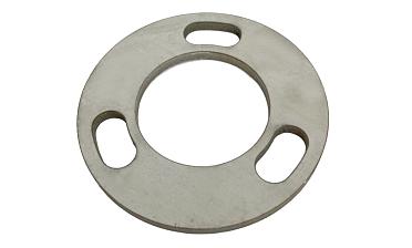 Фланец стойки 42.4/80 х 5 (4,3) х AISI 304 #200 3 отв х М10 х 20 k116-42-4 купить в Челябинске