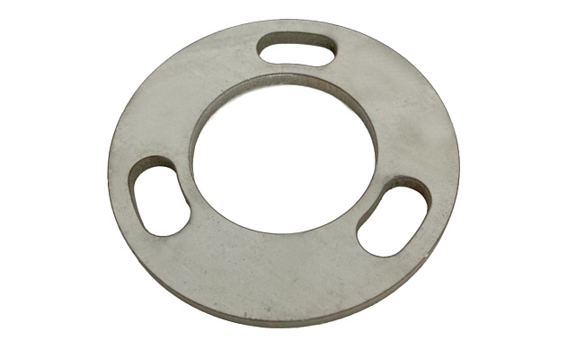 Фланец стойки 42.4/80 х 5 (4,3) х AISI 304 #200 3 отв х М10 х 20 k116-42-4 Фланец стойки 42.4/80 х 5 (4,3) х AISI 304 #200 3 отв х М10 х 20 k116-42-4