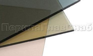 Стекло ромбы 8 мм, серое в массе, без вырезов С-8025 купить в Челябинске