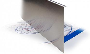 Накладка на профиль 601 (тыльная/лицевая), AISI 304 шлифованная k601-09 купить в Челябинске Накладка на профиль 601 (тыльная/лицевая), AISI 304 шлифованная k601-09 купить в Челябинске