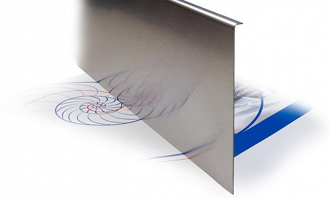 Накладка на профиль 601 (тыльная/лицевая), AISI 304 шлифованная k601-09