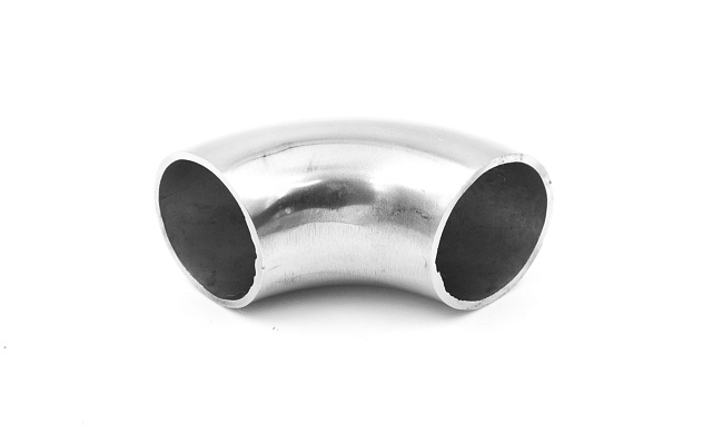 Отвод поручня Ø25.4 мм, 90°, полированный, (AISI 304) k347 Отвод поручня Ø25.4 мм, 90°, полированный, (AISI 304) k347