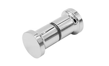 Дверная ручка «кноб», для душа алюминий-хром, полированная t695 ALPC купить в Челябинске