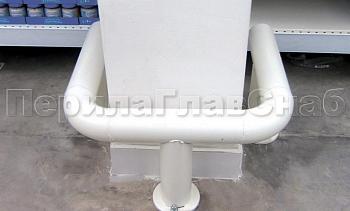 Отбойник для автомобилей из черного металла в Челябинске. Готовые проекты ПерилаГлавСнаб