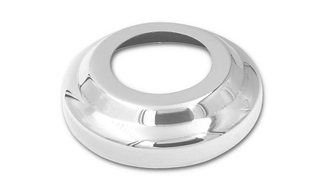 Низ стойки Ø38.1 мм, S=0,4 мм, внешний Ø90х12 мм, полированный 400# AISI 201 k007-8 Низ стойки Ø38.1 мм, S=0,4 мм, внешний Ø90х12 мм, полированный 400# AISI 201 k007-8