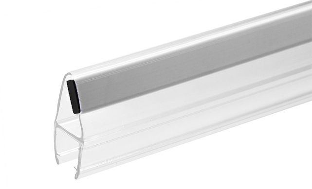 Комплект уплотнителей для стекла 8мм (2 шт.), прозрачный, стекло-стекло, с магнитом 135°, 2,2 м. t208-2 2 Комплект уплотнителей для стекла 8мм (2 шт.), прозрачный, стекло-стекло, с магнитом 135°, 2,2 м. t208-2 2