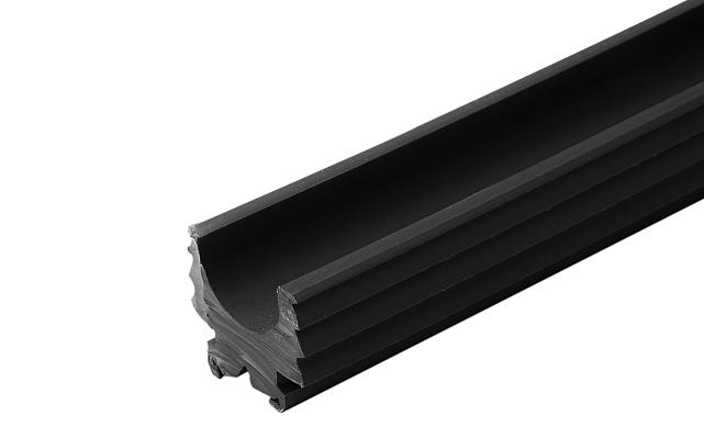 Коннектор для поручня с пазом 24х24 (хлыст 3 метра) k777-2