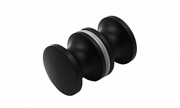 Ручка-кноб для душа, алюминий-черный t691 ALBL купить в Челябинске