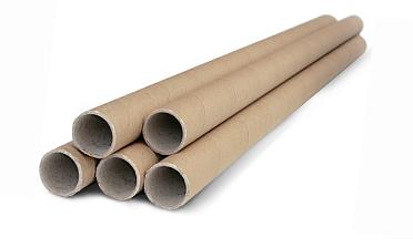 Тубус картонный 80,5мм для уплотнителей , дл. 3000 мм, стенка 2,0 Ф-0179-2 купить в Челябинске