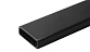 Трек прямоугольный 30х10х1,5, длина 3000мм, черный t440 BL