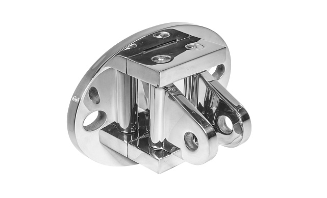 Крепление тяги к стене двойное (AISI304) k669 Крепление тяги к стене двойное (AISI304) k669