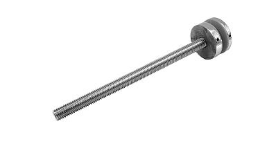 Точечный держатель для стекла, полированный, точеный, d=44мм, шпилька M12, AISI316 k177-2 купить в Челябинске