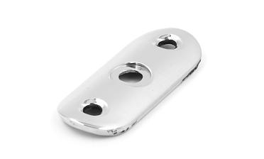 Лодочка (ложемент) под поручень Ø50.8 мм, литой, полированный, нержавеющая AISI 304 k046-50 купить в Челябинске