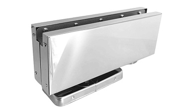 Фитинг нижний со встроенным доводчиком для стеклянной двери до 80 кг, полированный t185-2 PSS   купить в Челябинске