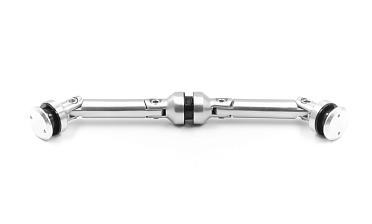 Крепление на три стекла 10-12 мм, штанга 82 мм, без зенковки tt204-82A SSS купить в Челябинске