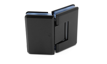 Петля для душевой стекло-стекло 90х55 мм, 135°, цинк, черный t302 BZn купить в Челябинске