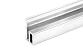 Профиль-упор для душевых, длина 2200 мм, хим полировка t116 AL