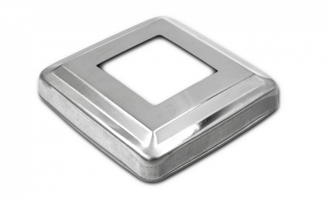 Низ стойки 87х87 мм, S=0.8, под 40х40 мм, AISI 201 k030-3 Низ стойки 87х87 мм, S=0.8, под 40х40 мм, AISI 201 k030-3