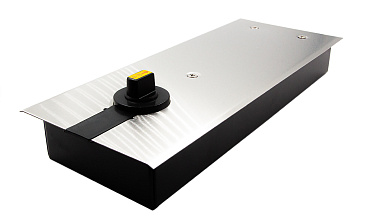 Доводчик для стеклянной двери до 100 кг EN4, напольный, 500 тыс, циклов, нержавеющая сталь AISI 304, шлифованная t184-3 SSS купить в Челябинске