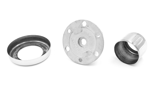 Цанга Ø38.1 мм, низ 8х82 под анкер 8 мм, (AISI 316), (для установки на деревянную ступень, бетон, крепление на 3 анкера М8) k026-3 2 Цанга Ø38.1 мм, низ 8х82 под анкер 8 мм, (AISI 316), (для установки на деревянную ступень, бетон, крепление на 3 анкера М8) k026-3 2