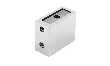 Коннектор стена-труба полированный для прямоугольного трека (трубы) 30х10 мм t463 PSS купить в Челябинске