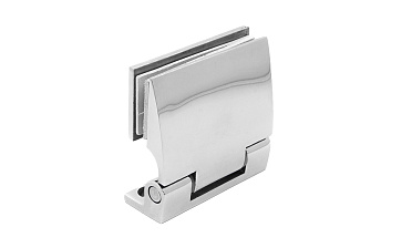 Петля стена-стекло 90°, односторонняя, без реза, нерж., полир. t315 PSS купить в Челябинске Петля стена-стекло 90°, односторонняя, без реза, нерж., полир. t315 PSS купить в Челябинске