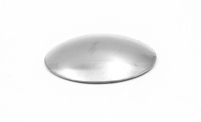 Заглушка сферическая на трубу Ø50.8х1.5 мм сварная (AISI 201) k057-3 Заглушка сферическая на трубу Ø50.8х1.5 мм сварная (AISI 201) k057-3