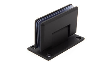 Петля для душевой кабины стена-стекло 90°, 90*55, цинк, черн. t301 BZn купить в Челябинске Петля для душевой кабины стена-стекло 90°, 90*55, цинк, черн. t301 BZn купить в Челябинске