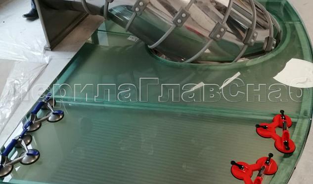 Стеклянный пол в Челябинске. Готовые проекты ПерилаГлавСнаб