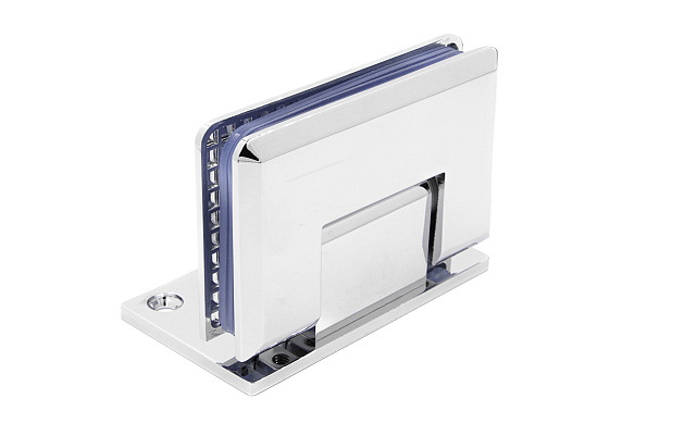 Петля для душевой кабины стена-стекло 90° 90х55 мм латунь-хром, полированная t305 PC Петля для душевой кабины стена-стекло 90° 90х55 мм латунь-хром, полированная t305 PC