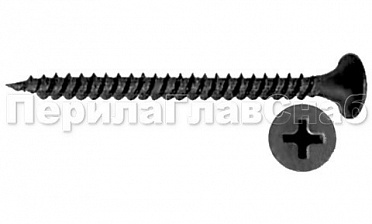 Саморез 3,5х25 д/гипсокартона черн. М-4027 купить в Челябинске