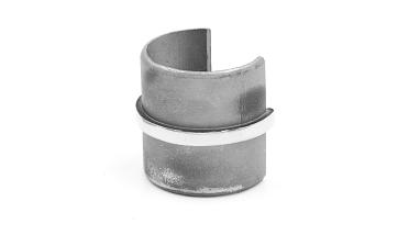 Соединитель с пазом Ø42.4 мм, полированный, (AISI 316) k229 купить в Челябинске