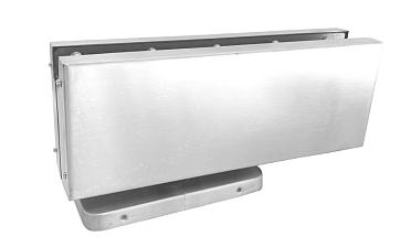 Фитинг нижний со встроенным доводчиком для стеклянной двери до 80 кг, шлифованный t185-2 SSS   купить в Челябинске