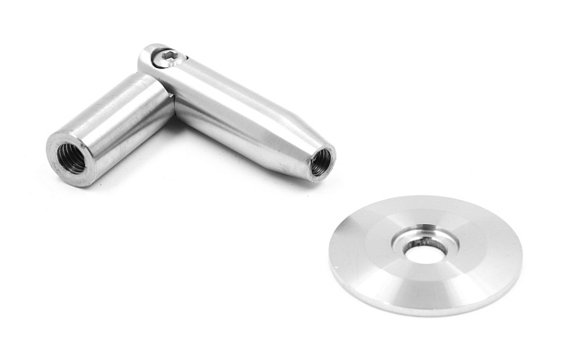 Крепление тяги к стене, шлифованная AISI 304 k621 Крепление тяги к стене, шлифованная AISI 304 k621