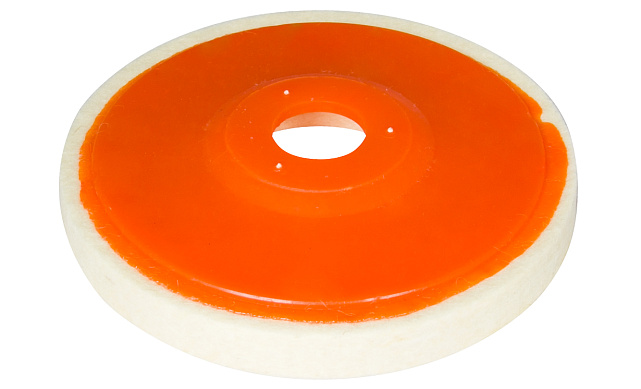 K427-3 войлок белый Ø125х10 мм очищенный, для тонкой полировки 11 000 rpm, Premium k427-3  2 K427-3 войлок белый Ø125х10 мм очищенный, для тонкой полировки 11 000 rpm, Premium k427-3  2