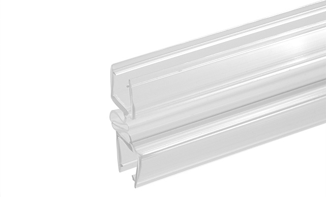 Уплотнитель для стекла в душевую кабину стекло-стекло 8мм зиг-заг 2,2 м t227 Уплотнитель для стекла в душевую кабину стекло-стекло 8мм зиг-заг 2,2 м t227