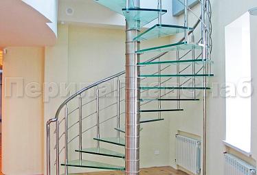 Стеклянные лестницы купить в Челябинске