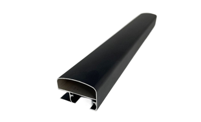 Трек для раздвижной системы на G-профиле, длина 3000мм, черный t408-3 BL