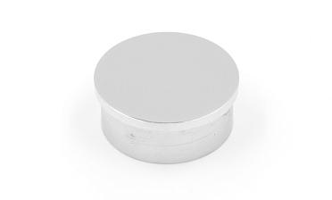 Заглушка плоская на трубу Ø38.1 мм полированная литая (AISI 201) k093 купить в Челябинске