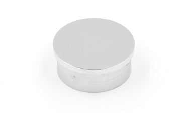 Заглушка плоская на трубу Ø38.1 мм полированная литая (AISI 201) k093 купить в Челябинске Заглушка плоская на трубу Ø38.1 мм полированная литая (AISI 201) k093 купить в Челябинске