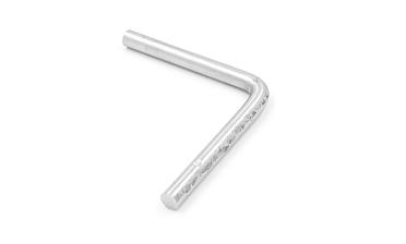 Гнутик 100х100 мм из прутка Ø10 мм Ф-0622 купить в Челябинске